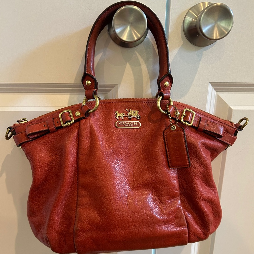 Coach Madison Sofia leather Satchel